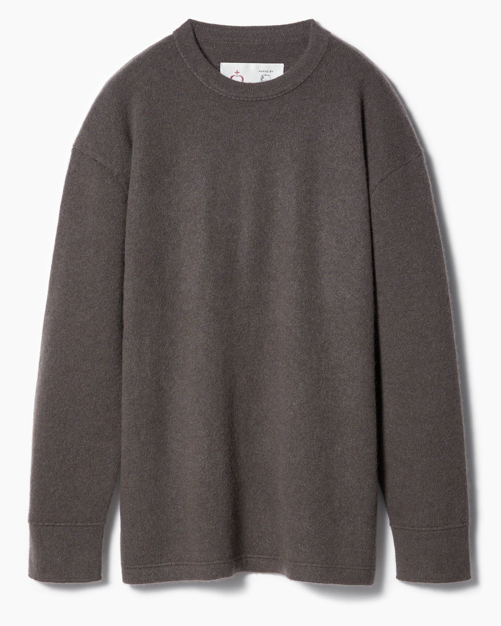 ブラウンのヴィンテージカシミヤニット