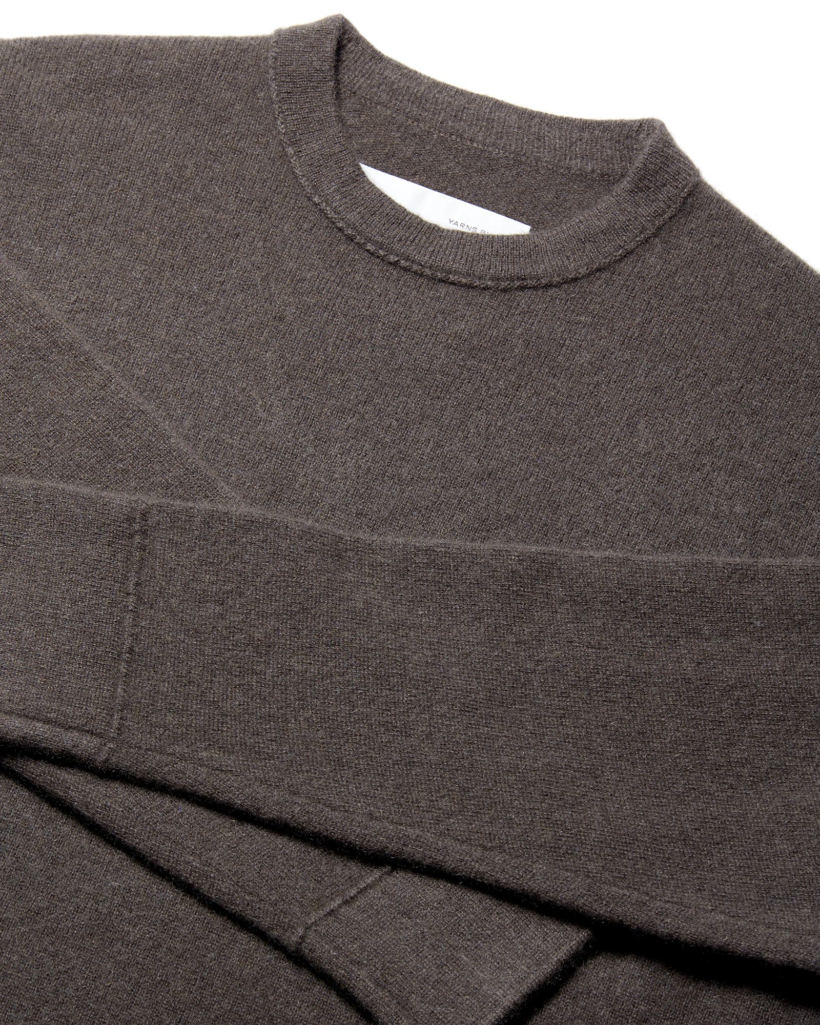 ブラウンのヴィンテージカシミヤニット