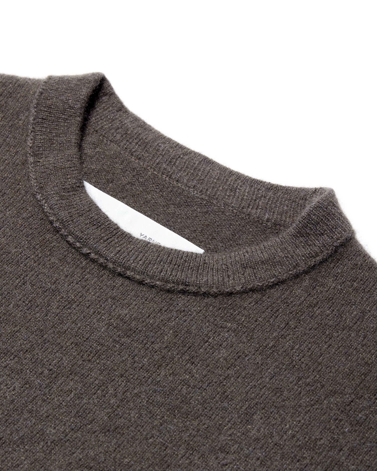 ブラウンのヴィンテージカシミヤニット