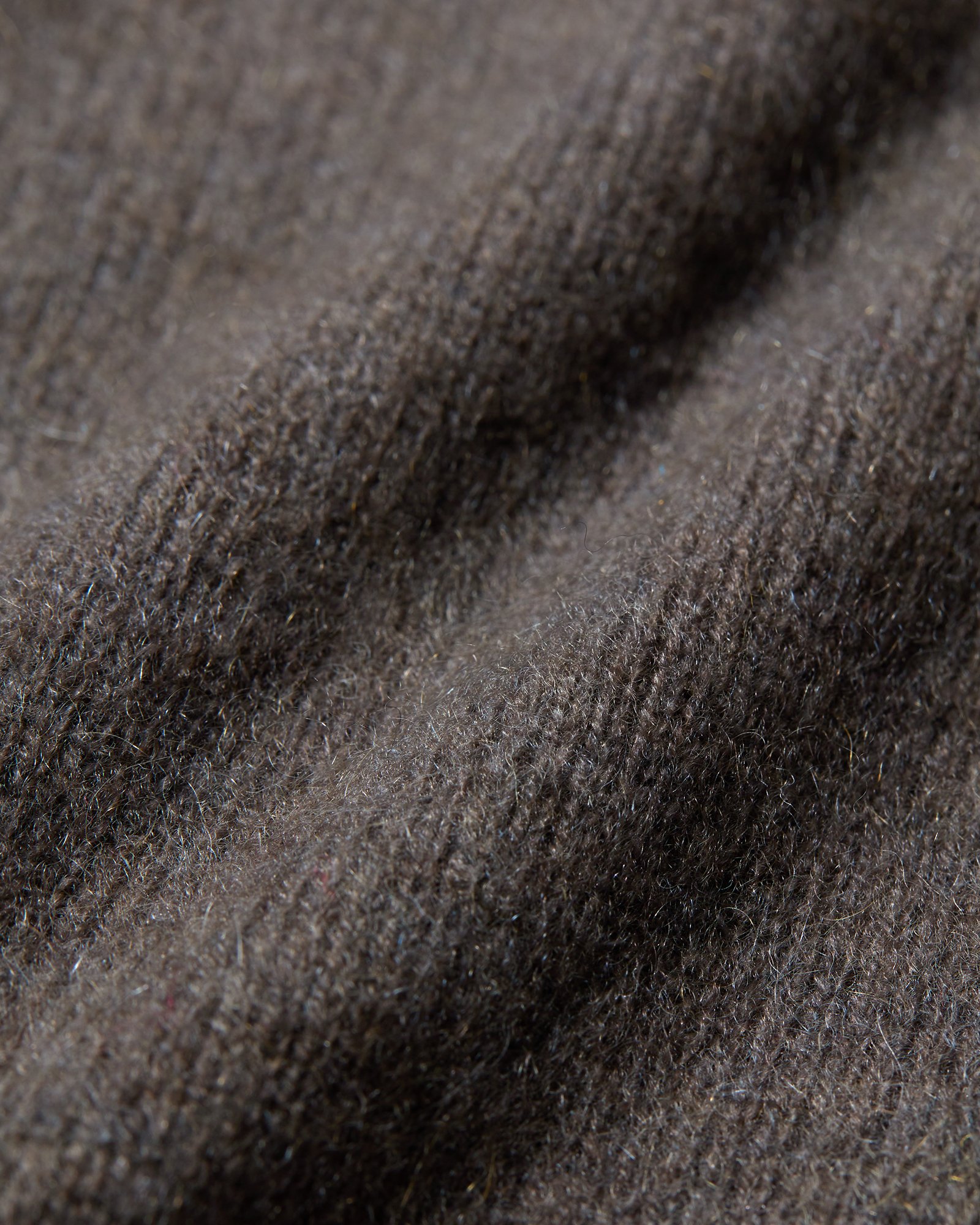 ブラウンのヴィンテージカシミヤニット