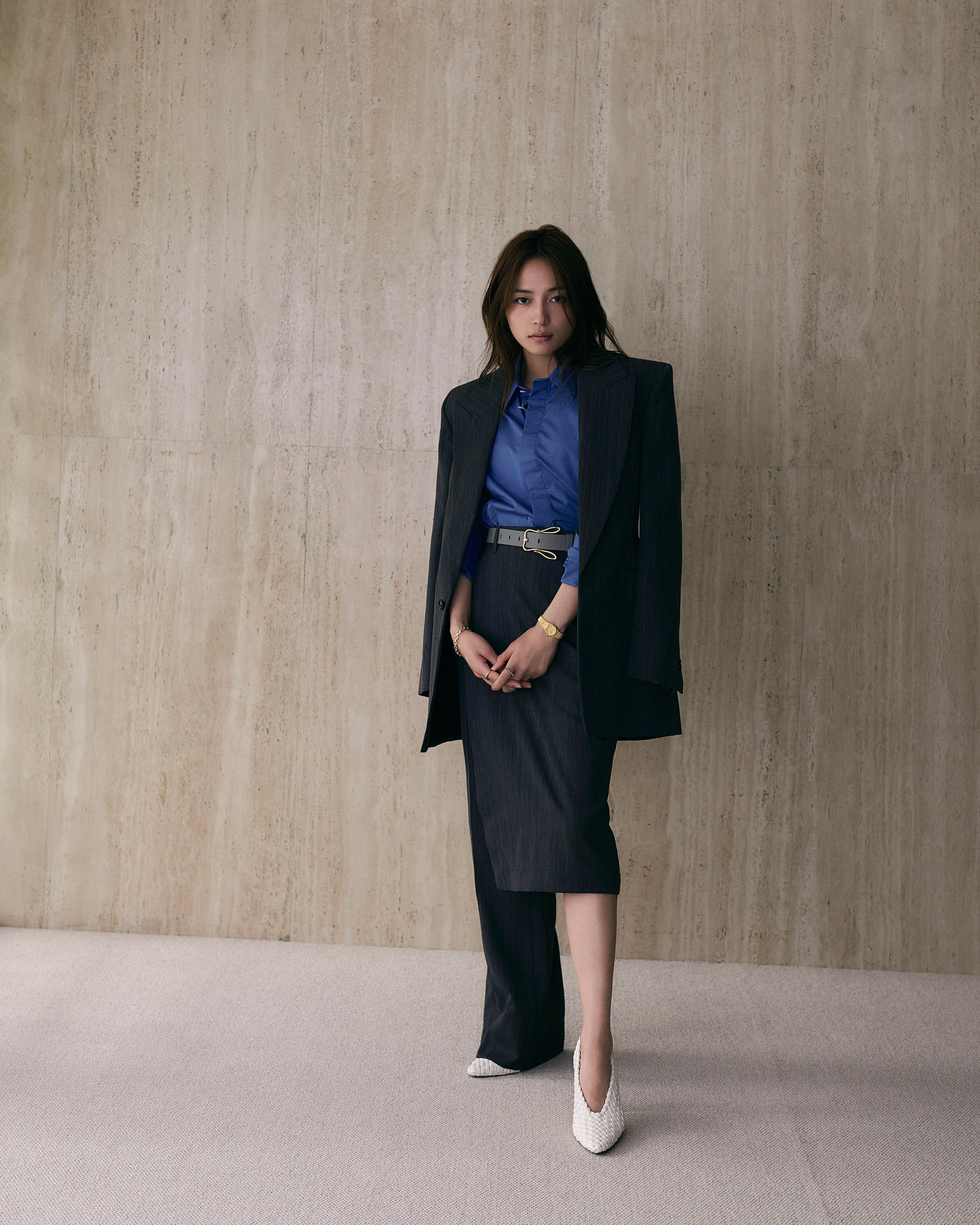 川口春奈のポートレート