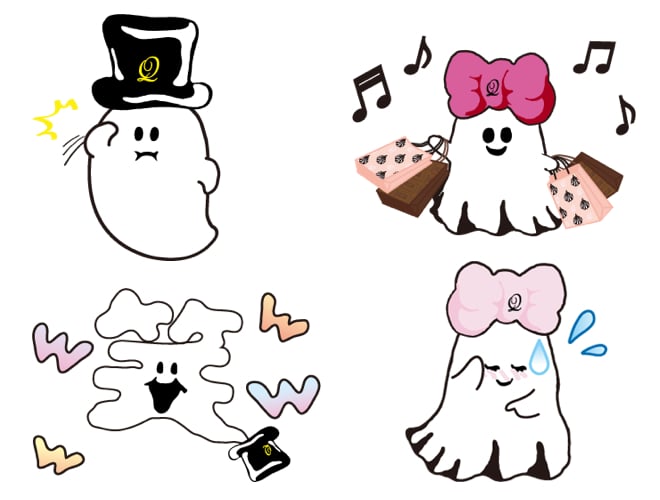 Q Pot がlineスタンプ配信 ハロウィン限定キャラが主役