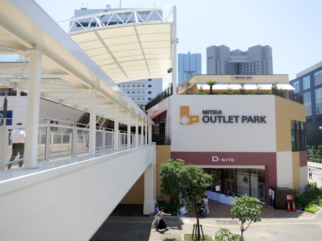 137店舗にスケール拡大 三井アウトレットパーク 幕張 公開 初の屋外型3階建を新設