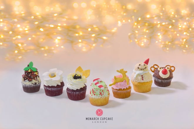 大好評の モナーク カップケーキ がクリスマス限定で再びヒカリエに登場