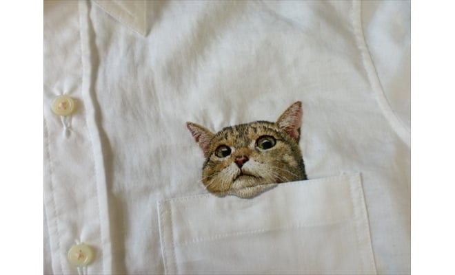ポール ジョー ねこ刺繍の作家hirokoと和解