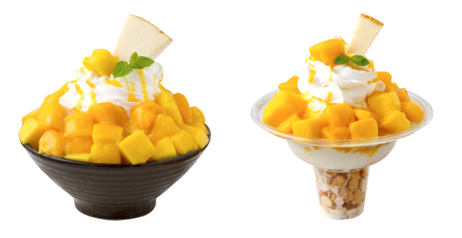 韓国の人気かき氷 ソルビン から季節限定メニュー第2弾 マンゴーココナッツソルビン 登場