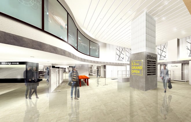 博多阪急2階が高感度なメンズフロアに全面改装 ヨウジヤマモトなど7ブランド集積