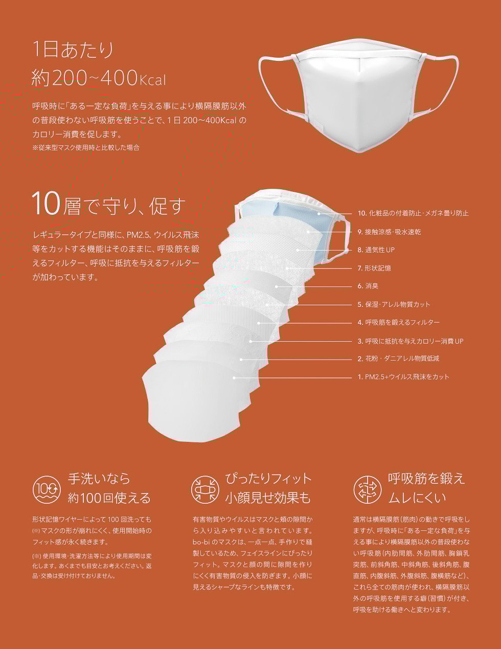 アイボリー×レッド 羽生結弦御用達「bo-bi」 カロリー M サイズ ...