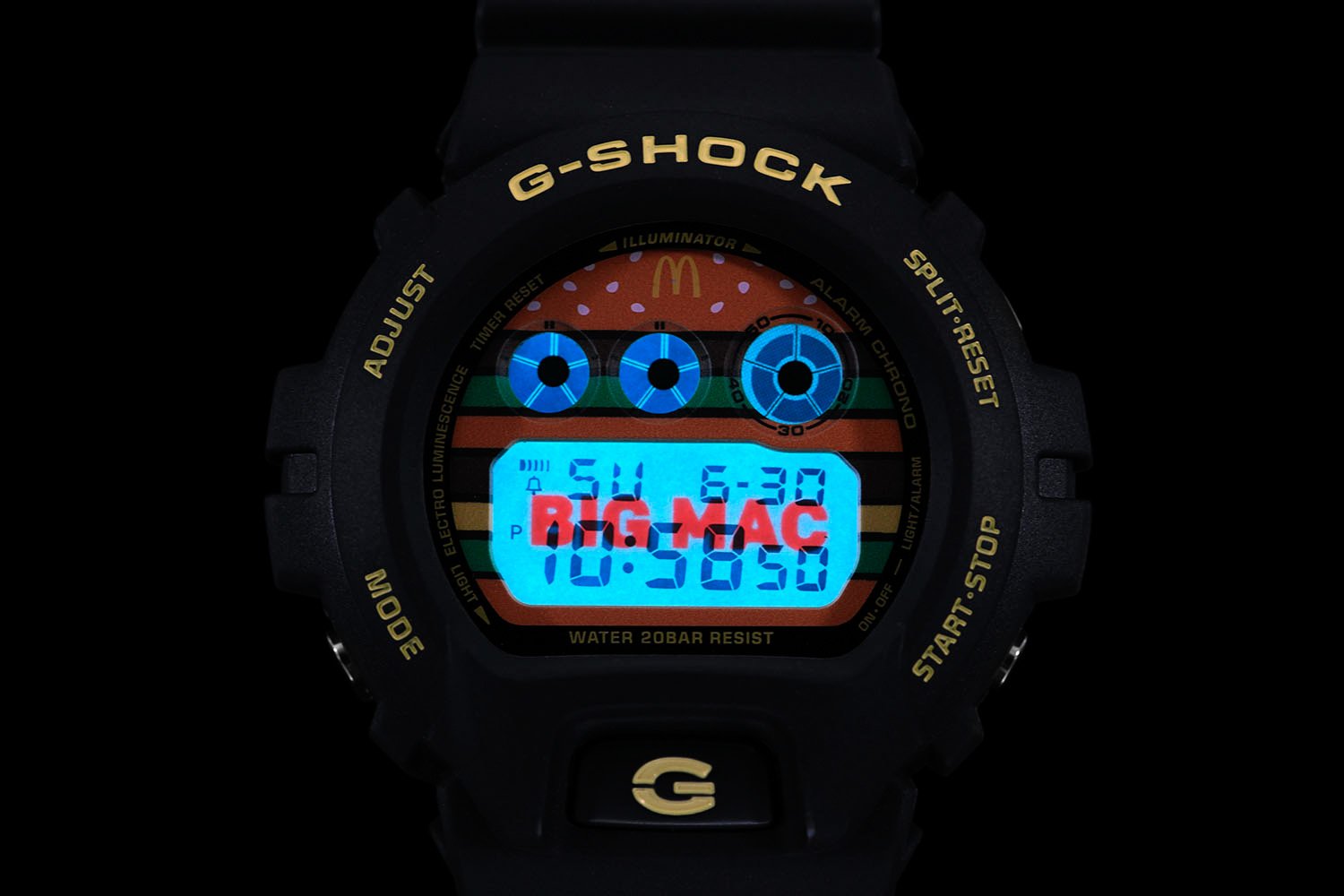 新品/G-SHOCK/マクドナルド/BIGMAC/ビッグマック/g-shock www.cafe