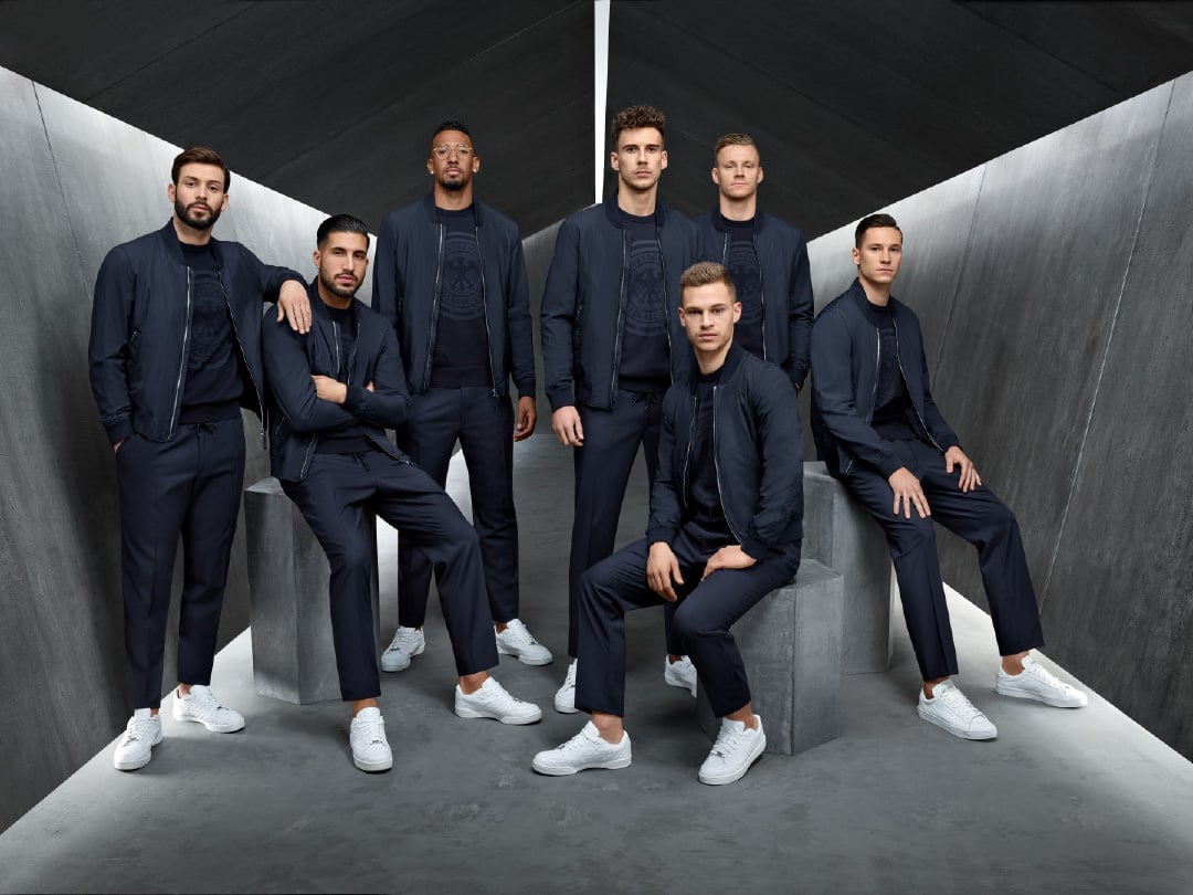 ヒューゴ ボス、サッカードイツ代表モデルのスーツ発売