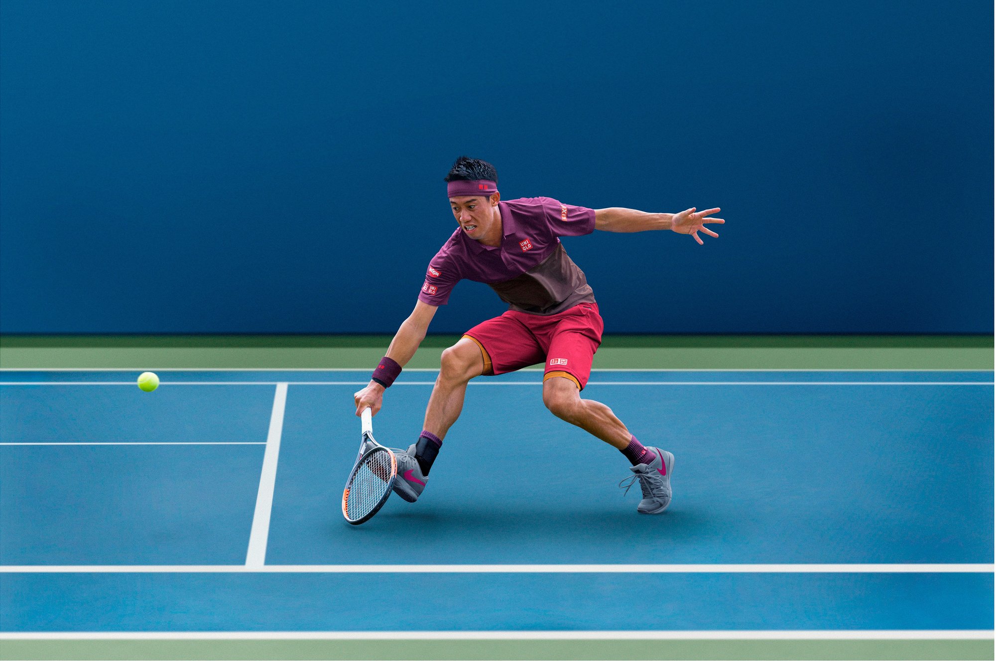 ユニクロ テニス ジョコビッチ スウェット 錦織 ジャージ パンツ 76Lサイズ