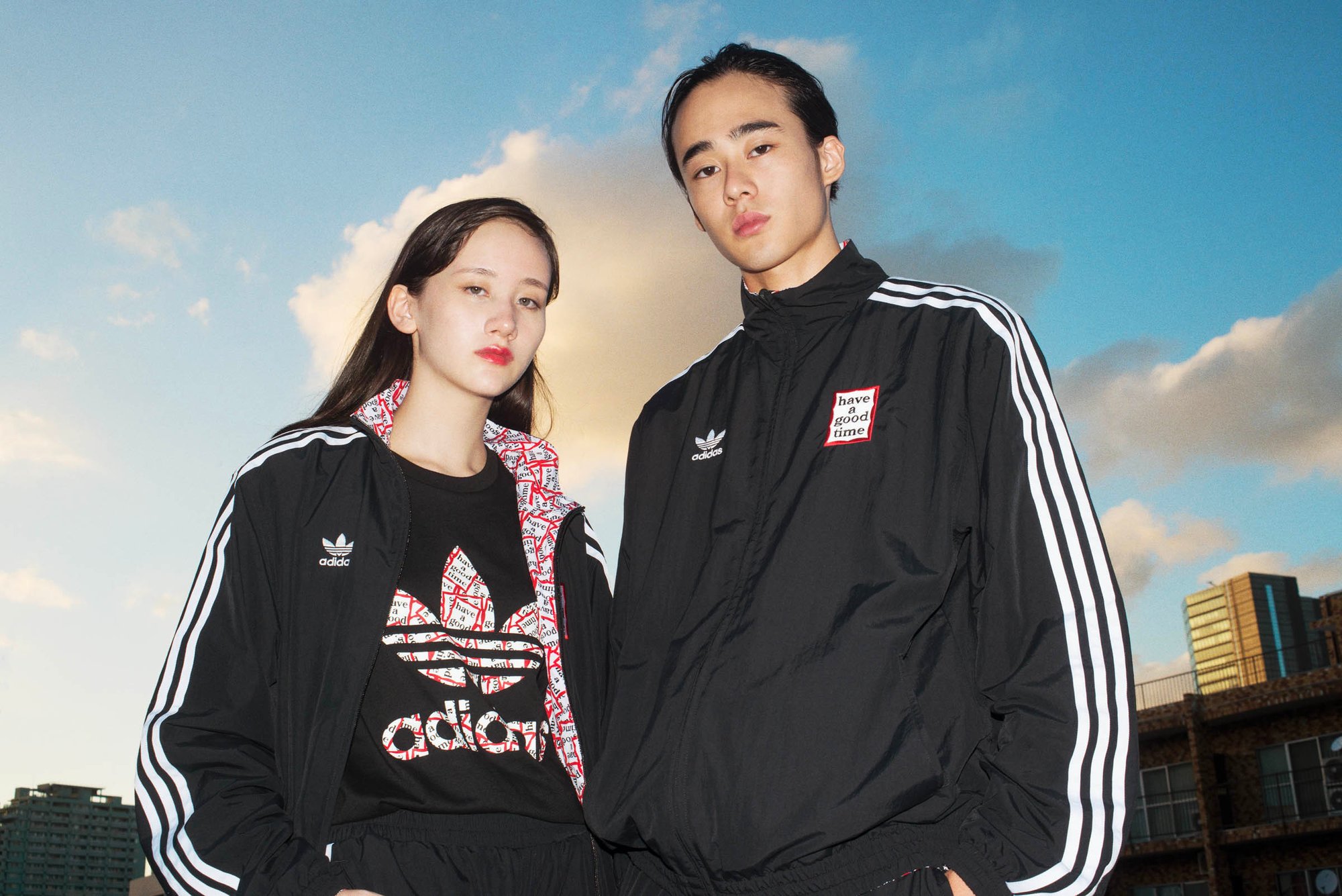 adidas×have a good time トラックパンツ bckediri.beacukai.go.id