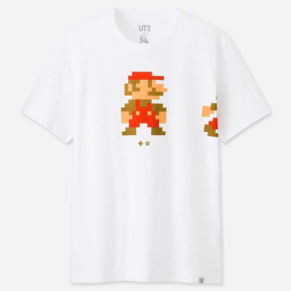 ユニクロ Utが スーパーマリオ とのコラボアイテム発売 8bitタッチのデザインも