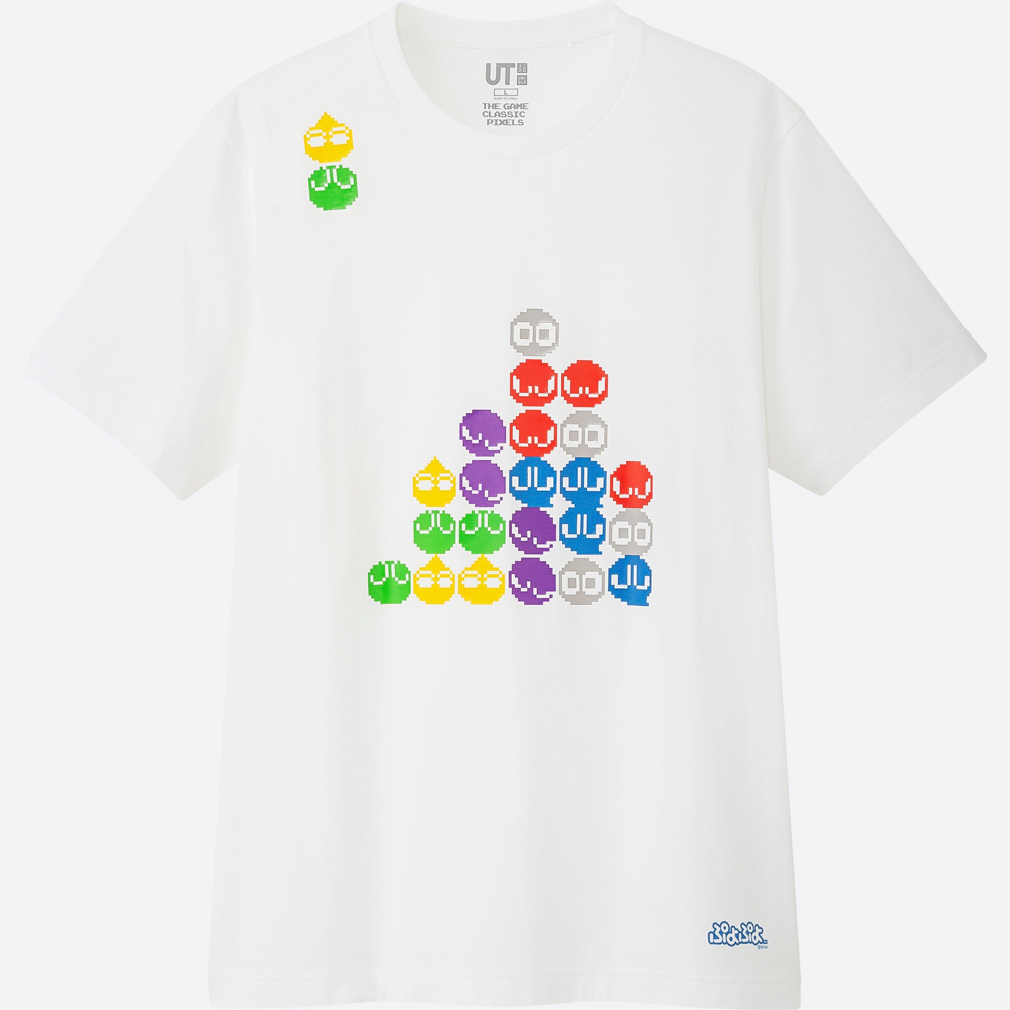 ぷよぷよ や テトリス など80 90年代のテレビゲームがユニクロutに登場 ピクセルアートのコレクションが発売