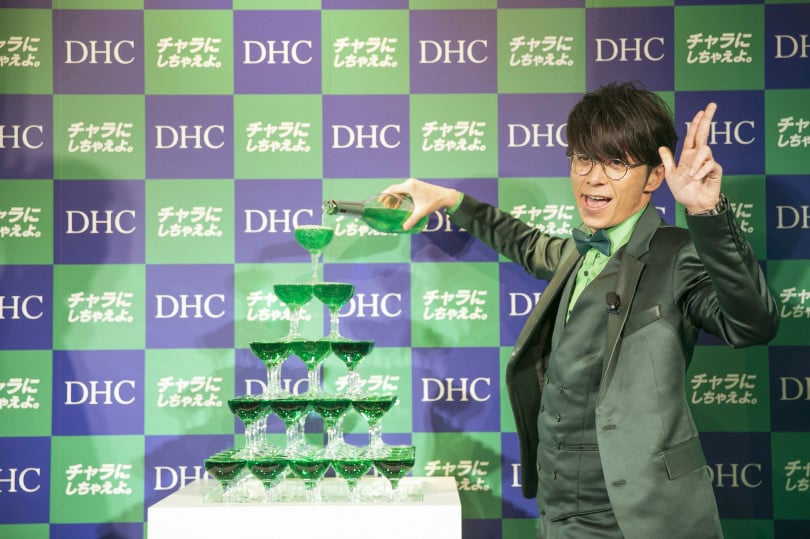 DHCが食生活で我慢したくない人に向けた新サプリメントを発売、発表会に藤森慎吾が登壇