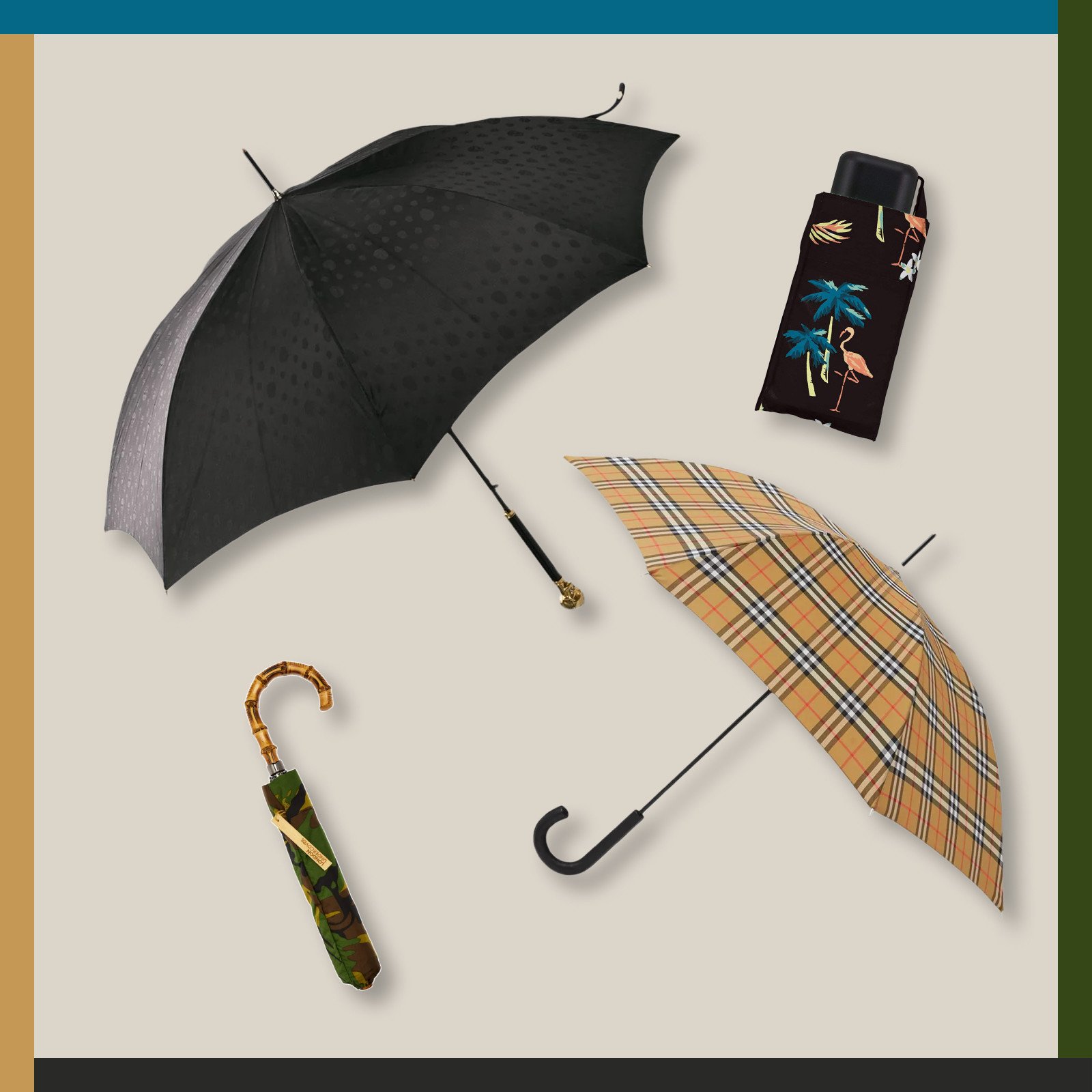 ビニール傘以外に持っておきたい デザインにこだわったおすすめ雨傘11選