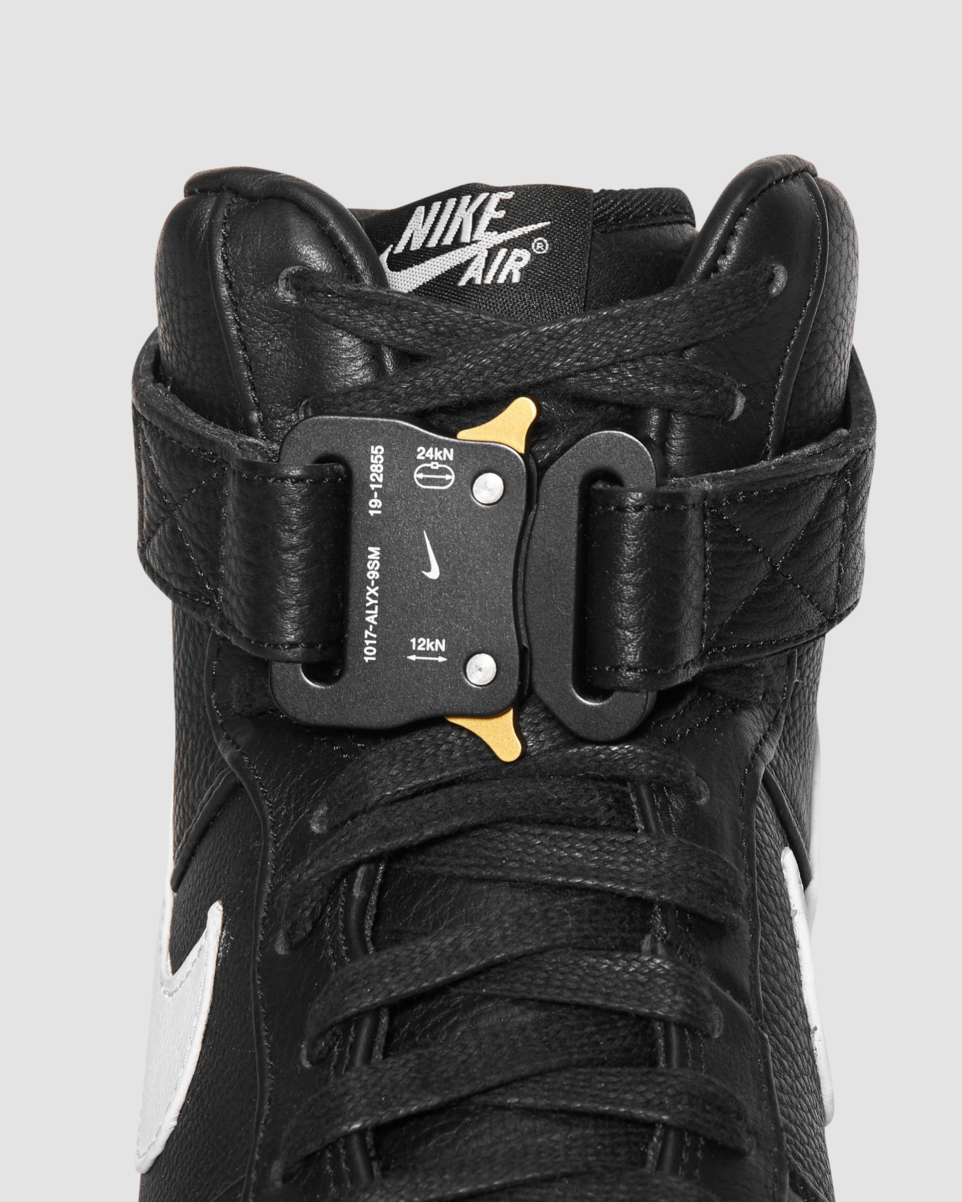 Nike ALYX 9sm mid black black エアフォース　ワン