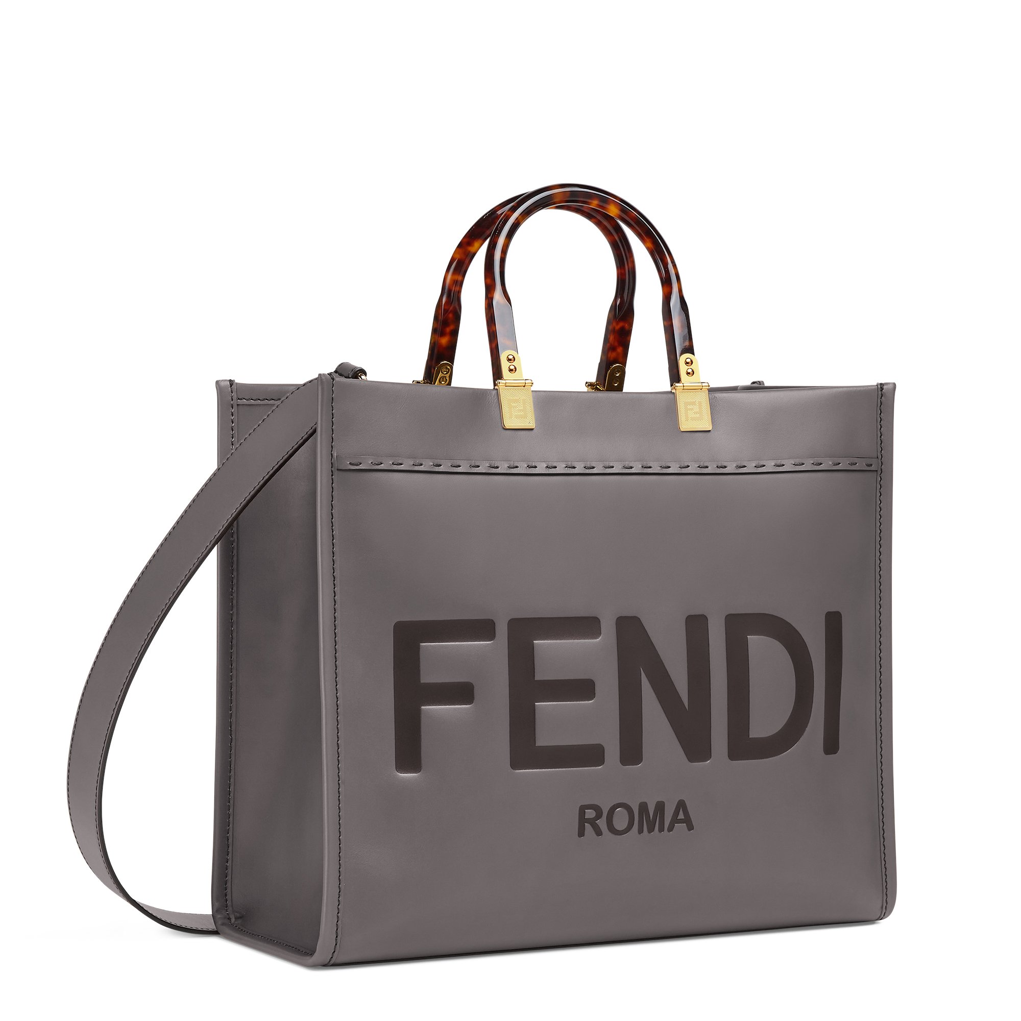 2023国産 FENDI - FENDI フェンディ サンシャイン ブラック 黒 トート