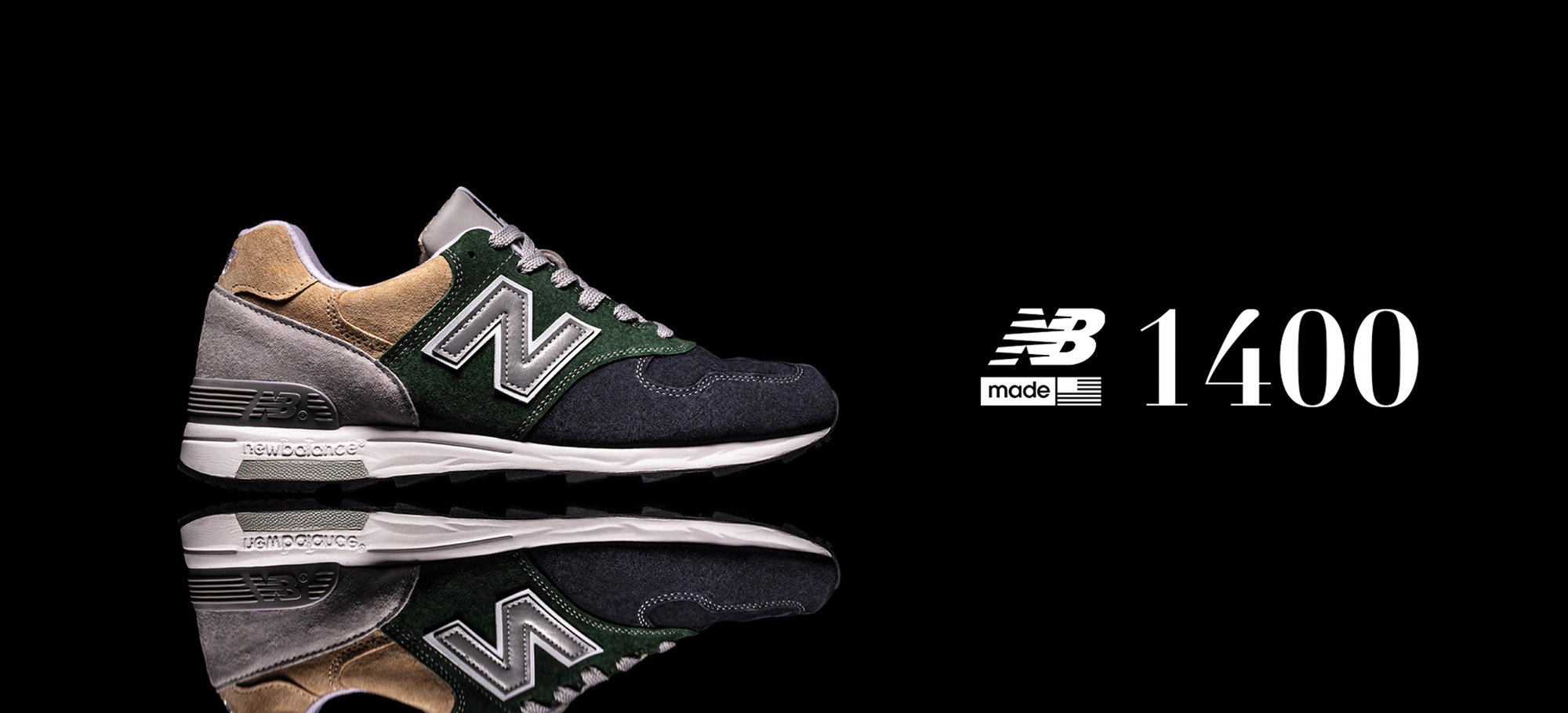 "NEW BALANCE" made in USA廃盤モデル M1400