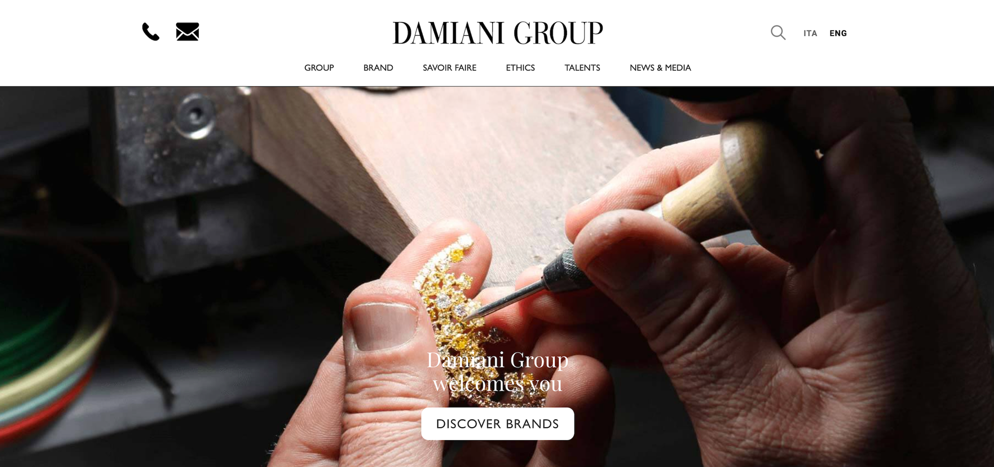 Damiani Group　ホームページ