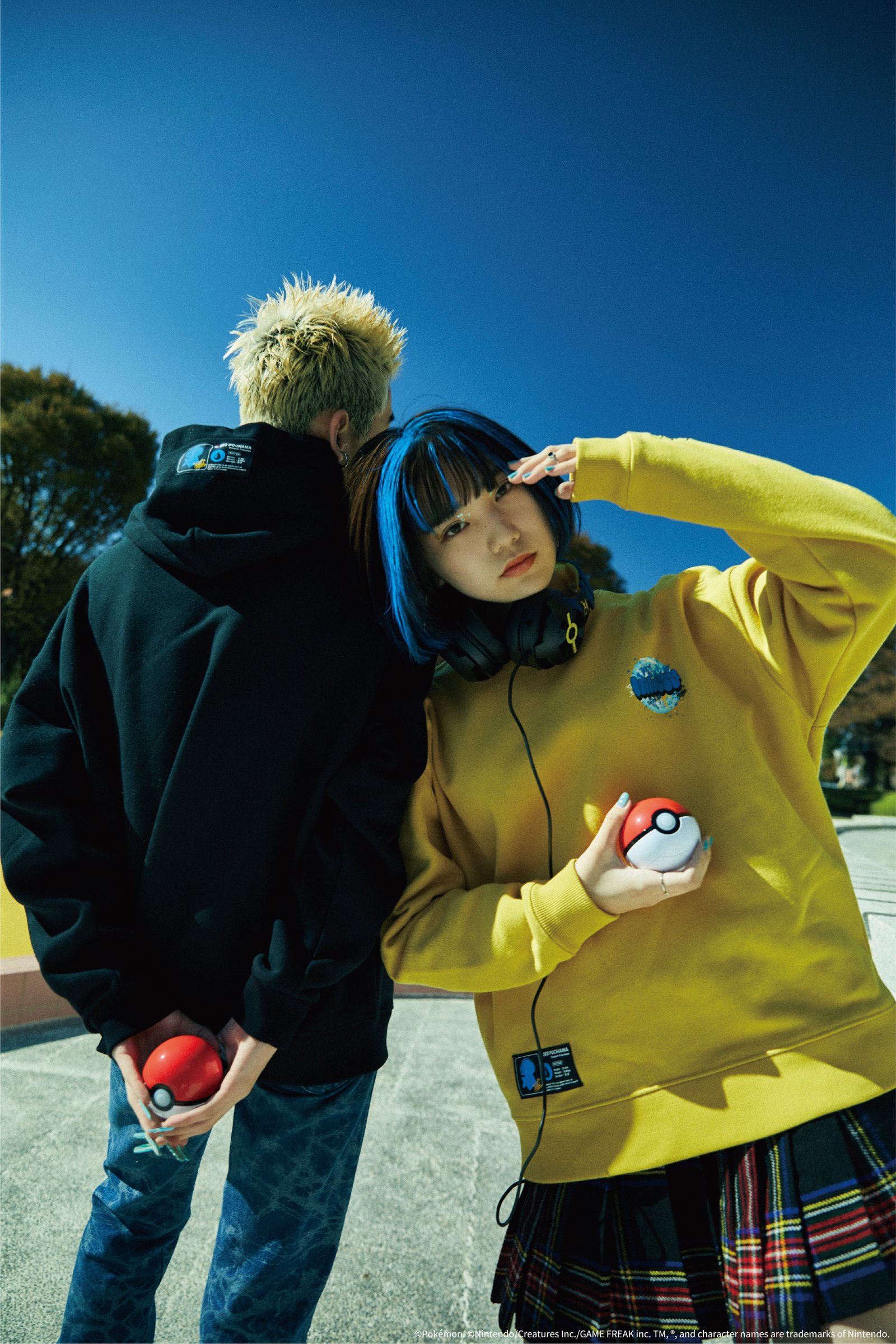 9090 × POCHAMA ポケモン　ポッチャマ　アノラックパーカー ナイロン POCHAMA × 9090 Anorak – YZ