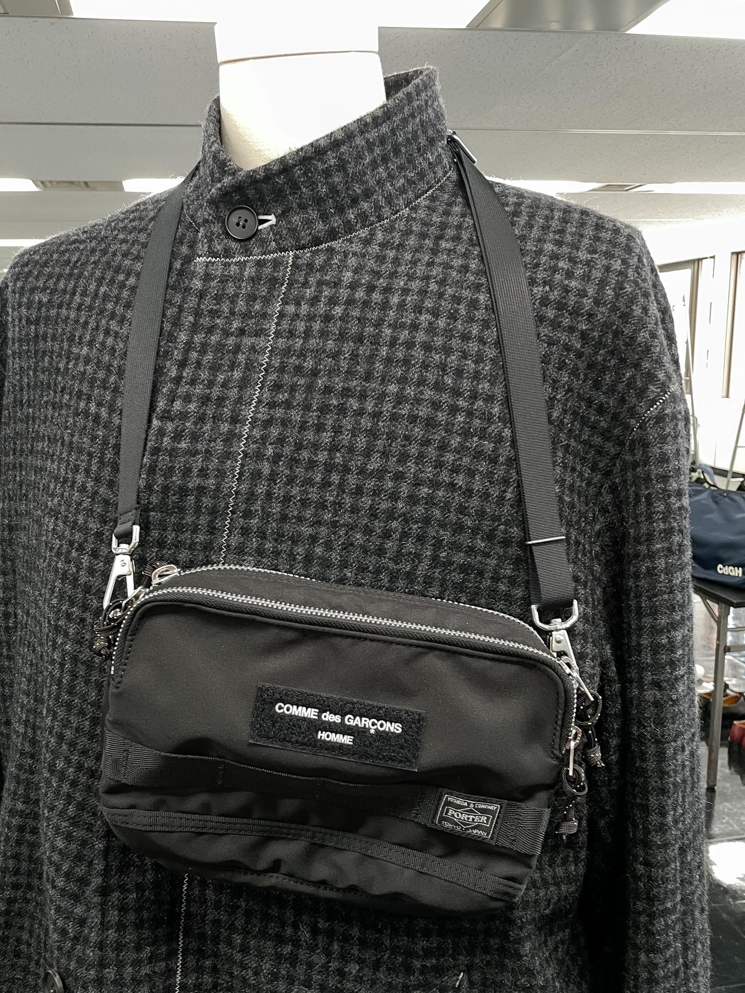 comme des garcons PORTER コラボ 巾着バッグ-