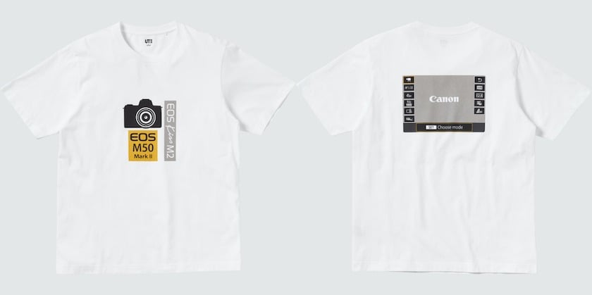 ユニクロ「UT」とキヤノンによるコラボTシャツ