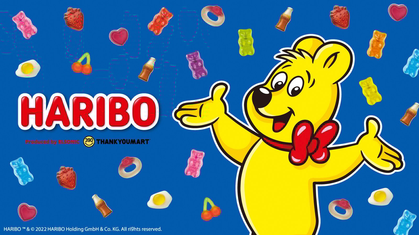 ハリボー サンキューマート 新作はパッケージを模したiphoneケースやバッグなどを展開