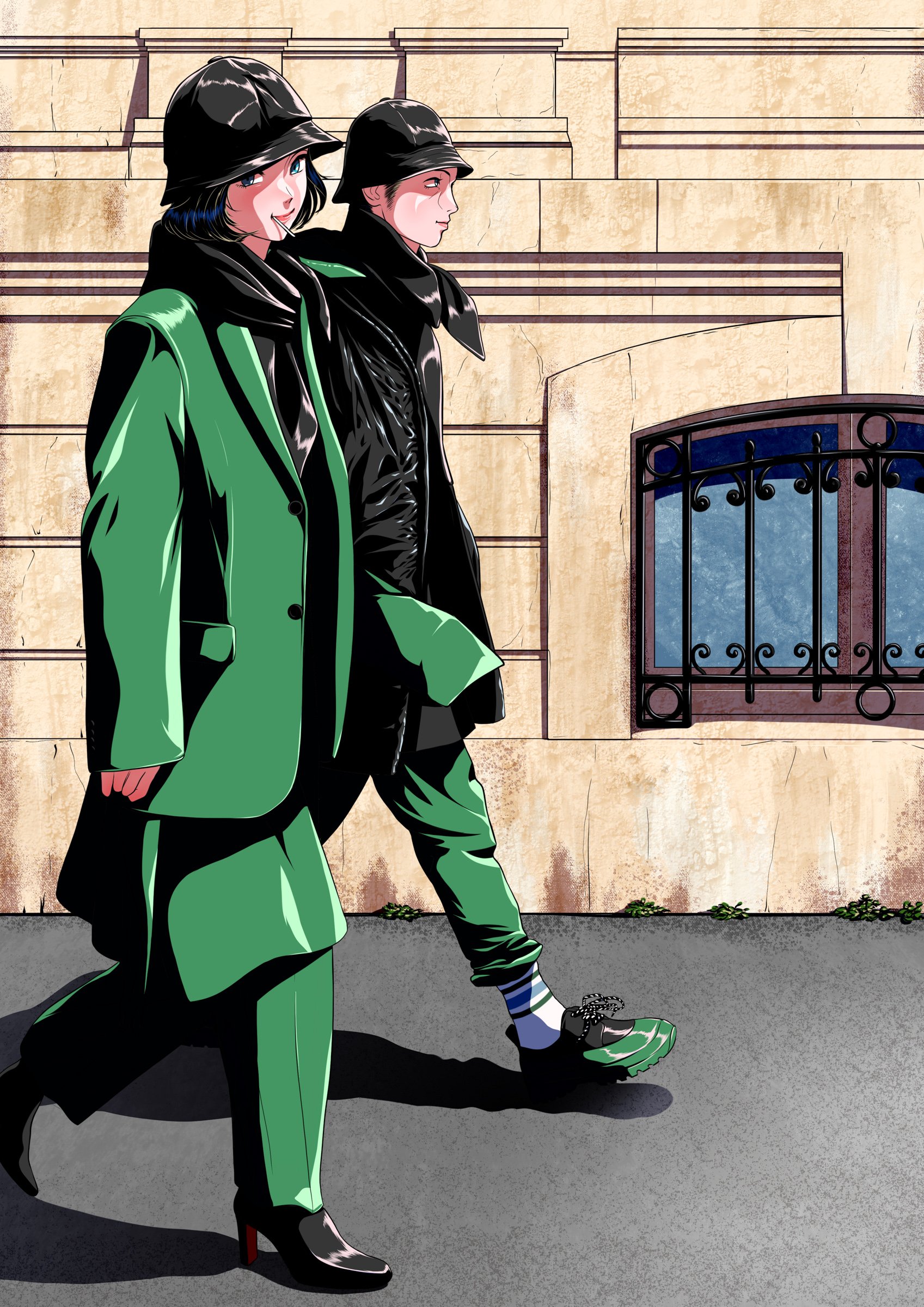 メゾン キツネ 韓国人アーティストtree13とのコラボヴィジュアルを公開