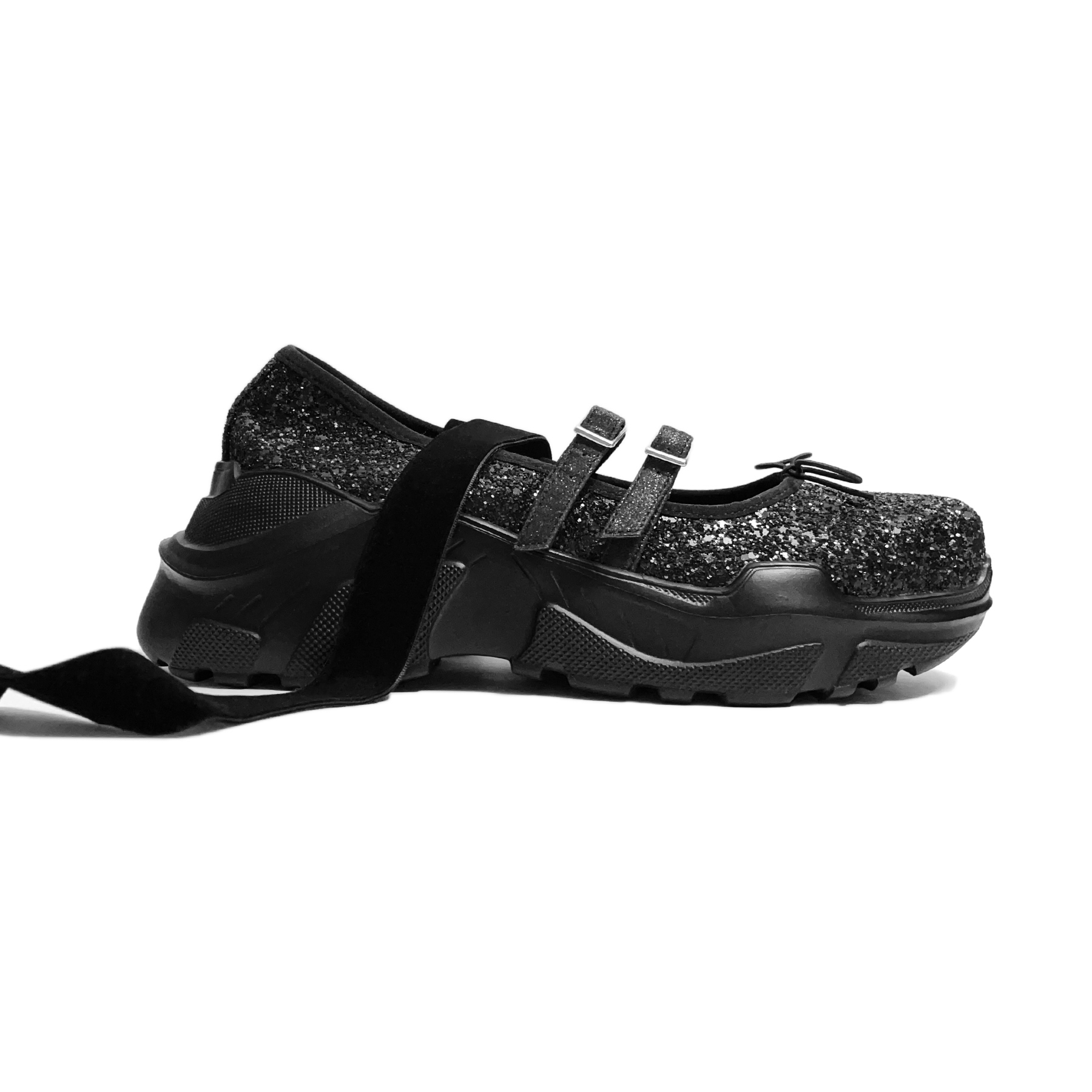 AKIKOAOKI Giselle-faux leather バレエシューズ S ...