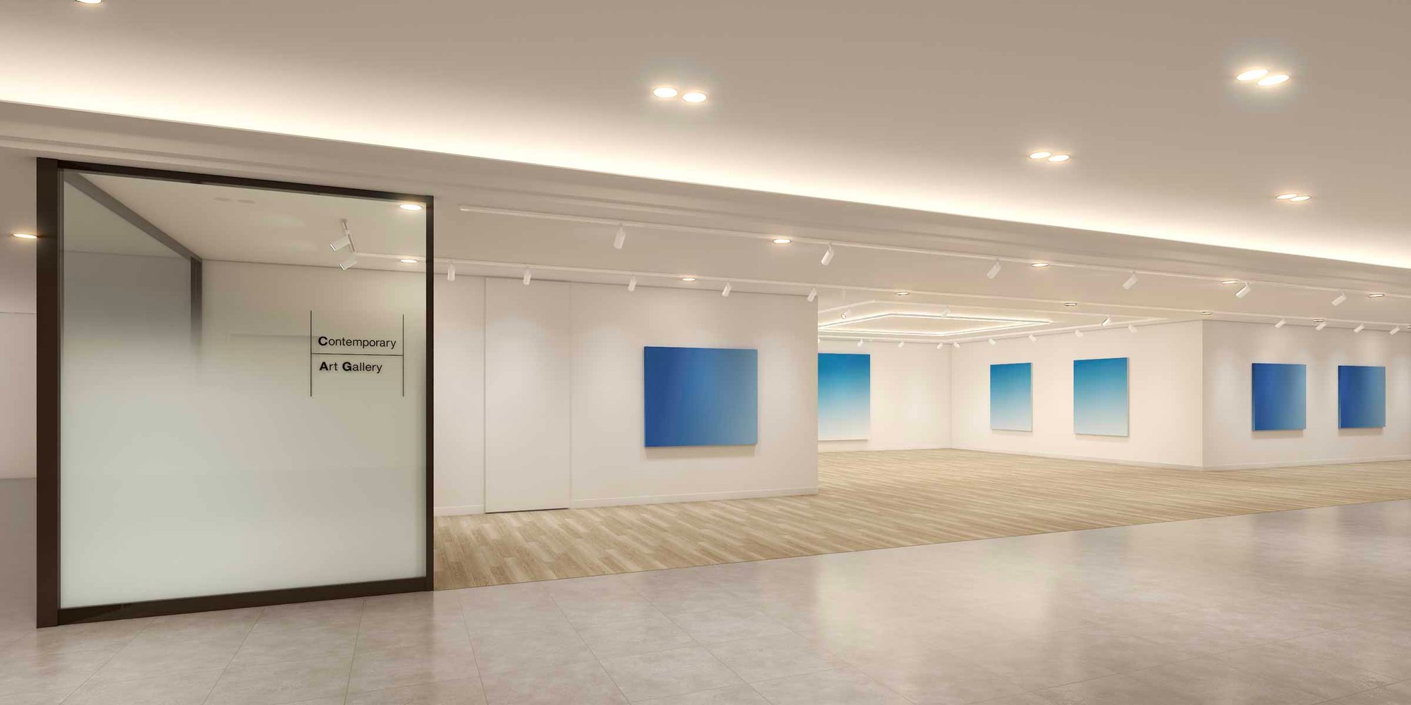 ギャラリー内装