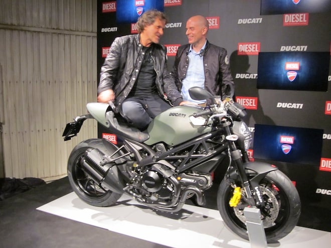 ディーゼル ドゥカティのミリタリーバイクからモーターウェア誕生