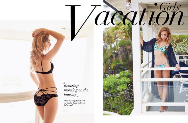 動画 ラヴィジュールから夏の新作ランジェリー テーマは ヴァケーション