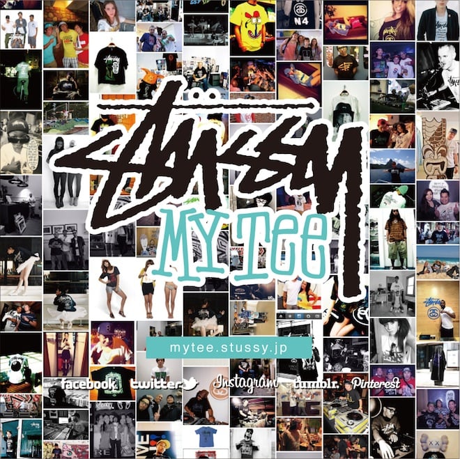 ステューシー Sns連動tシャツコミュニティーサイト開設