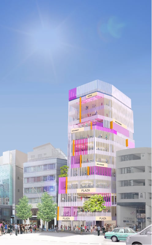 原宿のファッションビル B6 跡地に新商業施設 15年春開業
