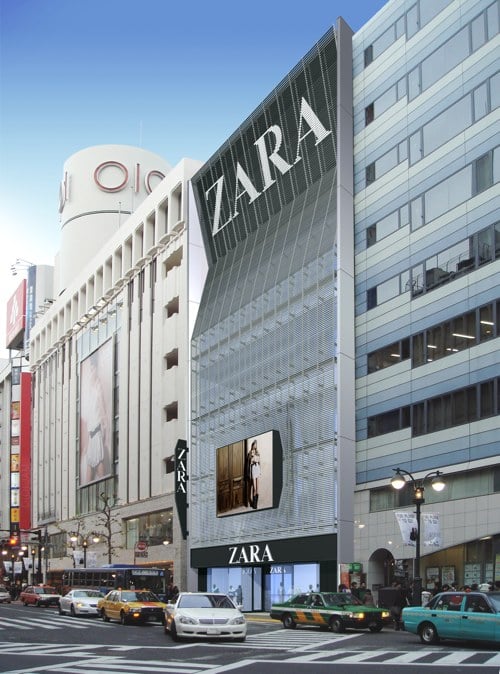 日本で50店目の Zara ザラ 渋谷公園通り店 11月25日オープン決定