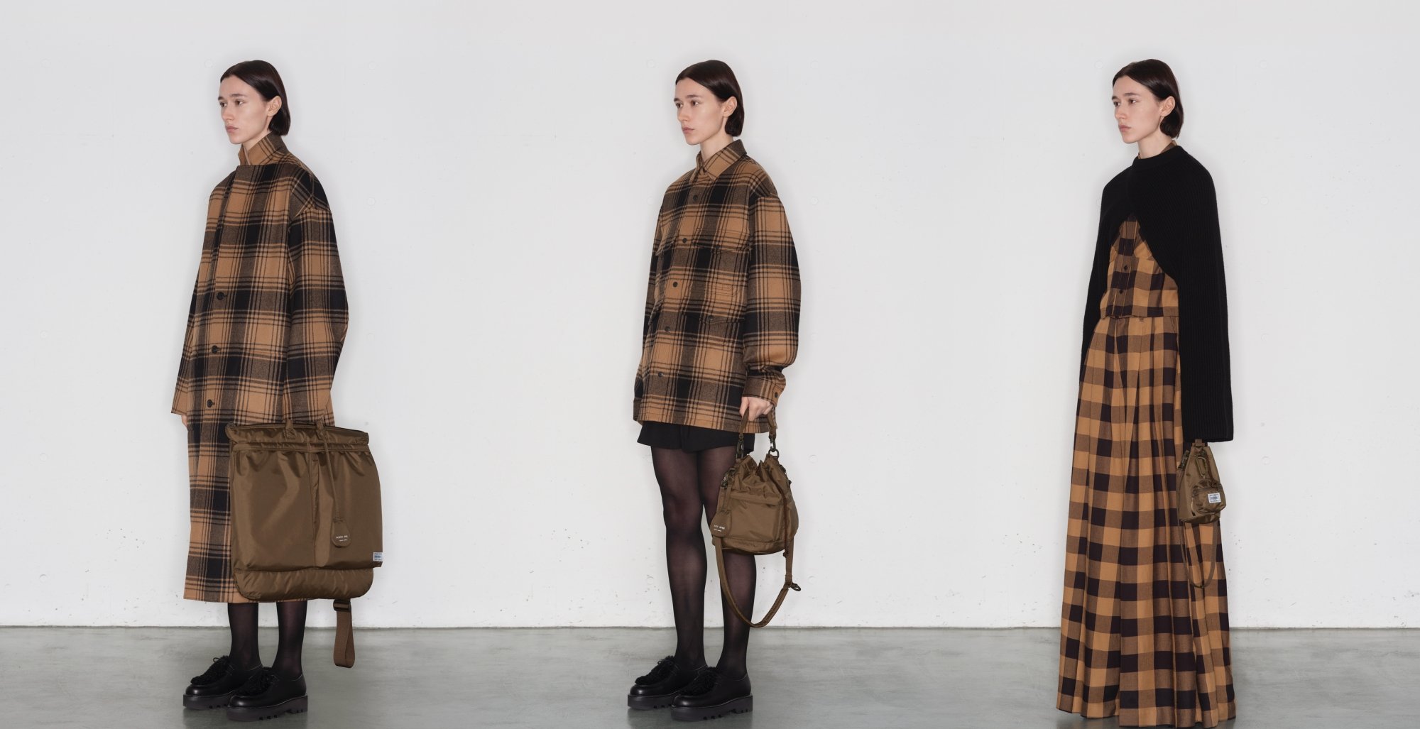 PORTER x HYKE 聯名包款細節：Tefox 撥水尼龍材質與洋蔥紋絎縫內裡細節