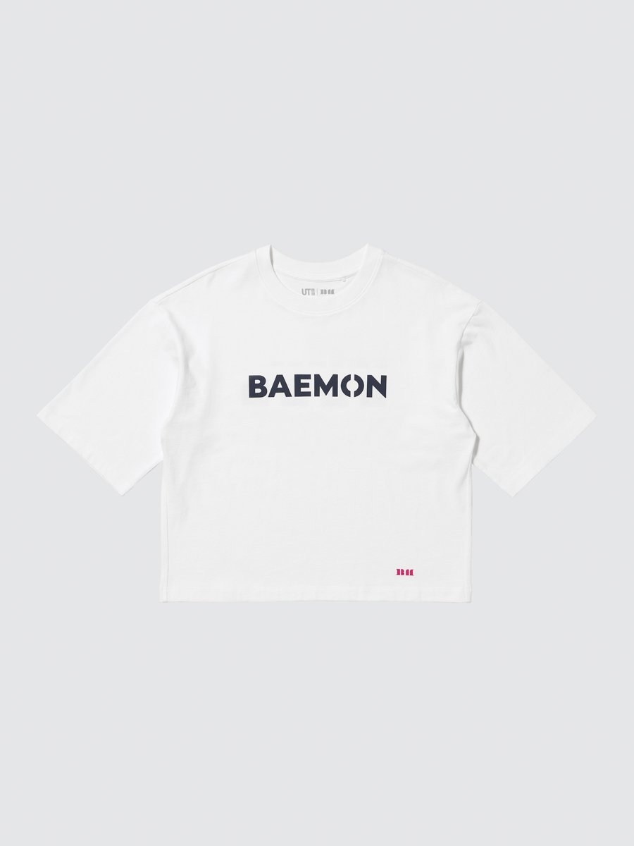 UNIQLO UT 韓系女團風穿搭：BABYMONSTER 聯名款粉色 T 恤