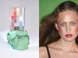  BYREDOの18色入りアイシャドウパレット「ヴェスヴィオ」