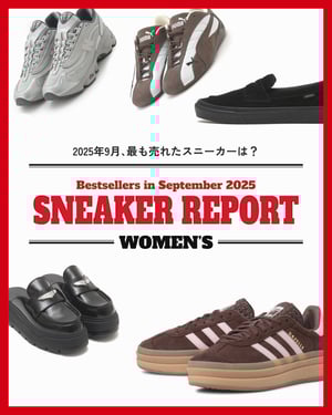 スニーカーのコラージュ画像