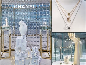 シャネルのジュエリーポップアップの様子