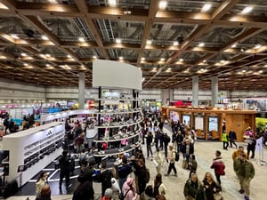 東京マラソンエキスポの会場風景