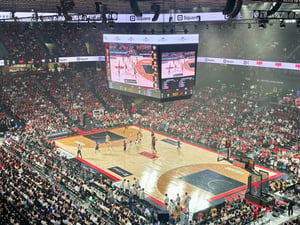9月23日にTOYOTA ARENA TOKYOで行われた、アルバルク東京対琉球ゴールデンキングス戦画像