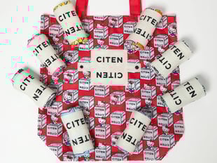 シテンとサンリオキャラクターのコラボアイテム