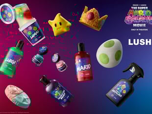 映画「ザ・スーパーマリオギャラクシー・ムービー」 × LUSH