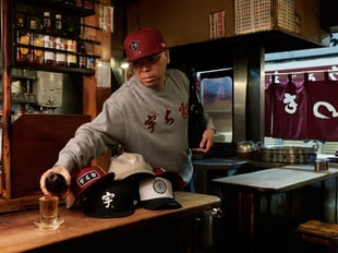 「ニューエラ × 宇ち多゛」image visual