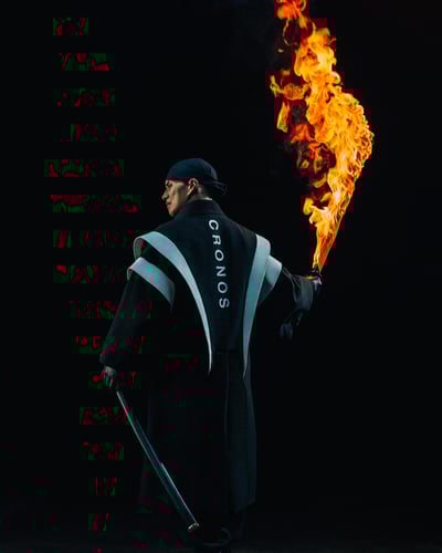 CRONOSのアンバサダーに就任した市原隼人を起用したキーヴィジュアル