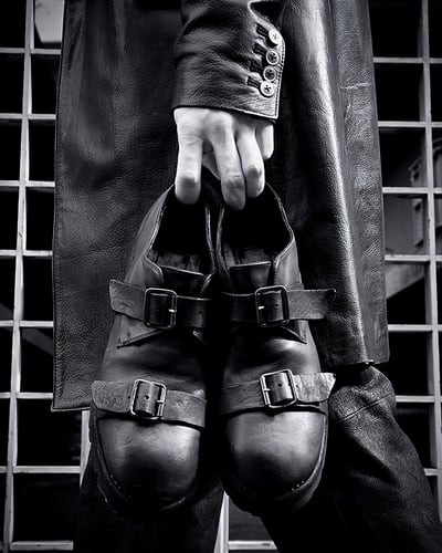 Amanojak.とGUIDIの別注シューズ