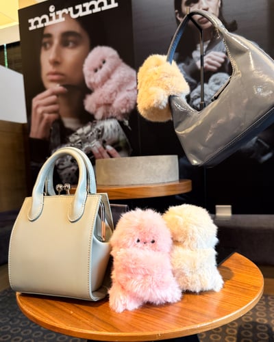 ぬいぐるみの展示の様子