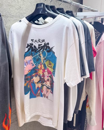 セヴシグと「天元突破グレンラガン」のコラボTシャツ